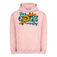 Pigment Salmon this is gods country sunflower Urban Hoodie - AdoDesignShop