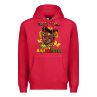 Cardinal little miss juneteenth Premium Hoodie - HRA Design Shop