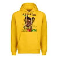 Lemon little miss juneteenth Premium Hoodie - HRA Design Shop