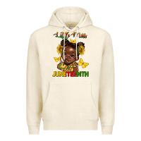 Little Miss Juneteenth Premium Hoodie | Teevron
