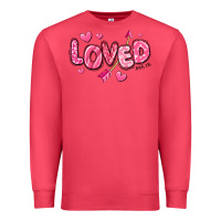 Cardinal loved valentines day Premium Sweatshirt - RanaPortraitStore