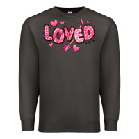 Smoke loved valentines day Premium Sweatshirt - RanaPortraitStore