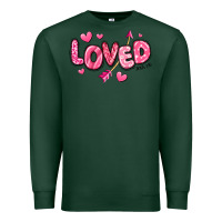Sports Green loved valentines day Premium Sweatshirt - RanaPortraitStore