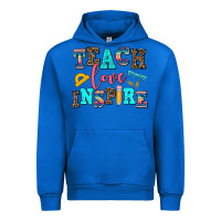 Cobalt teach love inspire Urban Hoodie - AdoDesignShop