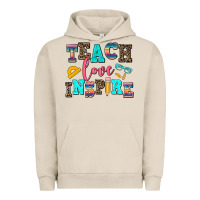 Pigment French Oak teach love inspire Urban Hoodie - AdoDesignShop