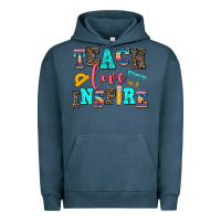 Pigment Midnight Navy teach love inspire Urban Hoodie - AdoDesignShop