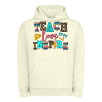Pigment Pistachio teach love inspire Urban Hoodie - AdoDesignShop