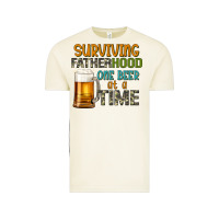 Vintage Arctic surviving fatherhood one beer at a  time Vintage Tee - Artiststas