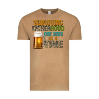 Vintage Camel surviving fatherhood one beer at a  time Vintage Tee - Artiststas