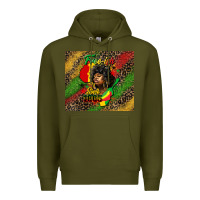 Army Green free ish since 1865 Premium Hoodie - HRA Design Shop