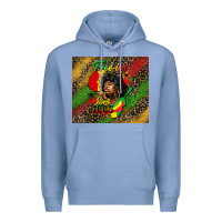 Colony Blue free ish since 1865 Premium Hoodie - HRA Design Shop
