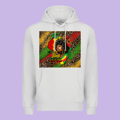 Free Ish Since 1865 Premium Hoodie Designed By Hra Design Shop
