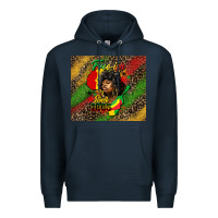 Navy free ish since 1865 Premium Hoodie - HRA Design Shop