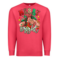 Cardinal merry and bright caucasian girl sneakers Premium Sweatshirt - RanaPortraitStore