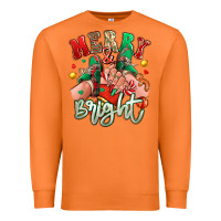 Carrot merry and bright caucasian girl sneakers Premium Sweatshirt - RanaPortraitStore