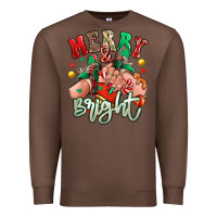 Chestnut merry and bright caucasian girl sneakers Premium Sweatshirt - RanaPortraitStore