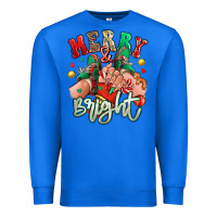 True Royal merry and bright caucasian girl sneakers Premium Sweatshirt - RanaPortraitStore