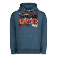 Pigment Midnight Navy baseball sister Urban Hoodie - JahusDesignShop