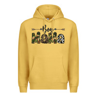 Antique Gold boy mama Premium Hoodie - CowhideDigitalArt