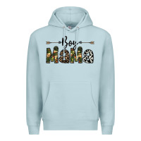 Blue Mist boy mama Premium Hoodie - CowhideDigitalArt
