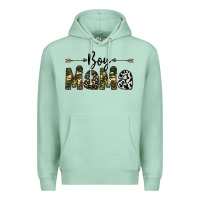 Seafoam boy mama Premium Hoodie - CowhideDigitalArt