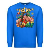 True Royal festive af christmas caucasian girl sneakers Premium Sweatshirt - RanaPortraitStore