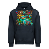Navy country roads take me home Urban Hoodie - AdoDesignShop