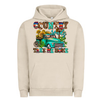 Pigment French Oak country roads take me home Urban Hoodie - AdoDesignShop