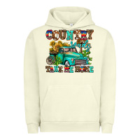 Pigment Pistachio country roads take me home Urban Hoodie - AdoDesignShop