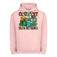 Pigment Salmon country roads take me home Urban Hoodie - AdoDesignShop
