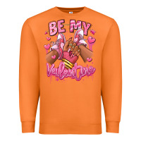 Carrot be my valentine afro girl sneakers Premium Sweatshirt - RanaPortraitStore