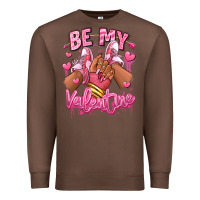 Chestnut be my valentine afro girl sneakers Premium Sweatshirt - RanaPortraitStore