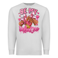 Dove Grey be my valentine afro girl sneakers Premium Sweatshirt - RanaPortraitStore