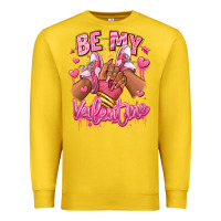 Lemon be my valentine afro girl sneakers Premium Sweatshirt - RanaPortraitStore