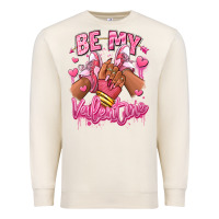 Sandshell be my valentine afro girl sneakers Premium Sweatshirt - RanaPortraitStore