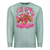 Seafoam be my valentine afro girl sneakers Premium Sweatshirt - RanaPortraitStore