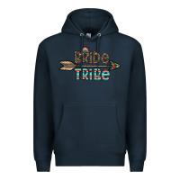 Navy bride tribe Premium Hoodie - CowhideDigitalArt