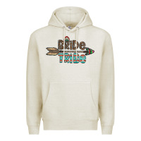 Oatmeal Heather bride tribe Premium Hoodie - CowhideDigitalArt