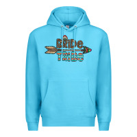 Ocean Blue bride tribe Premium Hoodie - CowhideDigitalArt