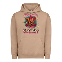 Pigment Burro apparently i have an attitude who knew Urban Hoodie - JahusDesignShop