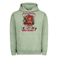 Pigment Oil Green apparently i have an attitude who knew Urban Hoodie - JahusDesignShop