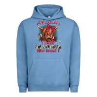Pigment Pebble Blue apparently i have an attitude who knew Urban Hoodie - JahusDesignShop