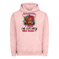 Pigment Salmon apparently i have an attitude who knew Urban Hoodie - JahusDesignShop