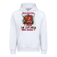White apparently i have an attitude who knew Urban Hoodie - JahusDesignShop