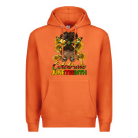 Carrot celebrate juneteenth black woman bun Premium Hoodie - HRA Design Shop