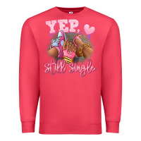 Cardinal Yep still single heels and sneakers afro girl Premium Sweatshirt - RanaPortraitStore