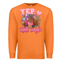 Carrot Yep still single heels and sneakers afro girl Premium Sweatshirt - RanaPortraitStore