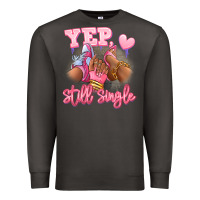 Smoke Yep still single heels and sneakers afro girl Premium Sweatshirt - RanaPortraitStore