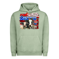 Pigment Oil Green red white moo Urban Hoodie - AdoDesignShop
