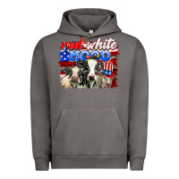 Pigment Tornado red white moo Urban Hoodie - AdoDesignShop
